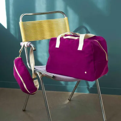 Sacs et cabas - Sac week-end Iona Purple rain 28 x 42 x 20 - LA CERISE SUR LE GATEAU