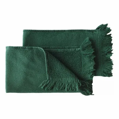 Bath towels - Set of 2 Luna Guest Towels Nori 50 X 30 - LA CERISE SUR LE GATEAU
