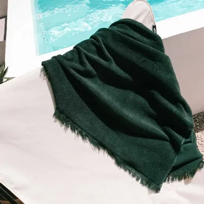 Bath towels - Set of 2 Luna Guest Towels Nori 50 X 30 - LA CERISE SUR LE GATEAU