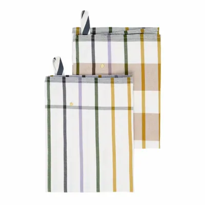 Dish towels - Set of 2 Archie Tea Towels Nuts 70 X 50 - LA CERISE SUR LE GATEAU