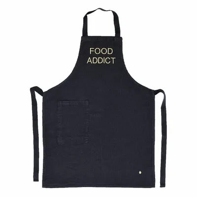 Aprons - Marcel Food Children's Kitchen Apron Caviar 65 X 50 - LA CERISE SUR LE GATEAU