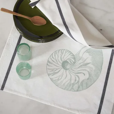 Dish towels - Ursula Tea Towel Blanc 80 X 50 - LA CERISE SUR LE GATEAU
