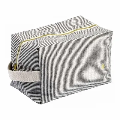 Clutches - Cube pouch Finette Finette Caviar L 22 X 14 X 10,5 - LA CERISE SUR LE GATEAU