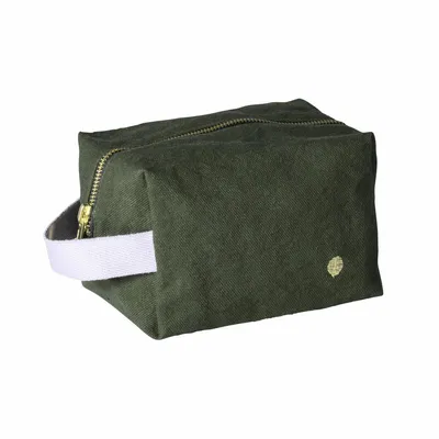 Pochettes - Trousse cube Iona Kale S 15,5 x 10 x 10 - LA CERISE SUR LE GATEAU