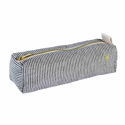 Pochettes - Trousse de bureau Finette Caviar 6 x 20 x 6 - LA CERISE SUR LE GATEAU