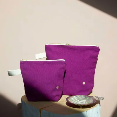Clutches - Toiletry bag Iona Purple rain S 18 X 22 X 8 - LA CERISE SUR LE GATEAU