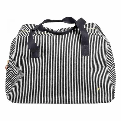 Sacs et cabas - Sac week-end Basile Caviar 28 x 42 x 20 - LA CERISE SUR LE GATEAU