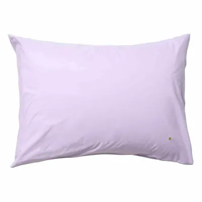 Linge de lit - Taie d'oreiller Céleste Lilas 70 x 50 - LA CERISE SUR LE GATEAU