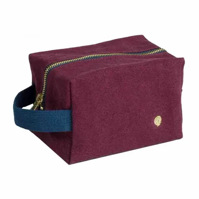 Clutches - Iona Cube Pouch Wine S 15,5 X 10 X 10 - LA CERISE SUR LE GATEAU