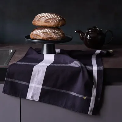 Dish towels - La nonna Tea Towel Caviar 70 X 50 X 1 - LA CERISE SUR LE GATEAU