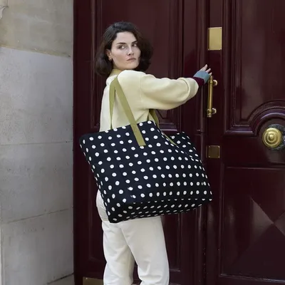 Sacs et cabas - Sac cabas Mia Caviar 38 x 46 x 18 - LA CERISE SUR LE GATEAU