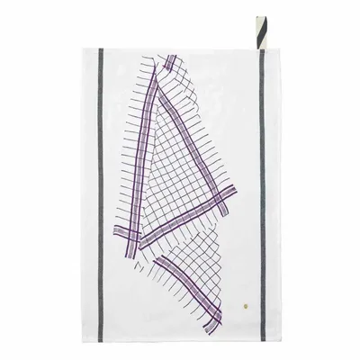 Torchons - Torchon Tonton Violet 70 x 50 - LA CERISE SUR LE GATEAU