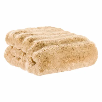 Throw blankets - Astrid Throw Blanket Grège 140 X 180 - MAISON VIVARAISE - SDE VIVARAISE WINKLER