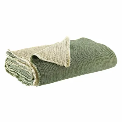 Linge de lit - Jeté Emilio Épicéa 240 x 260 - MAISON VIVARAISE - SDE VIVARAISE WINKLER