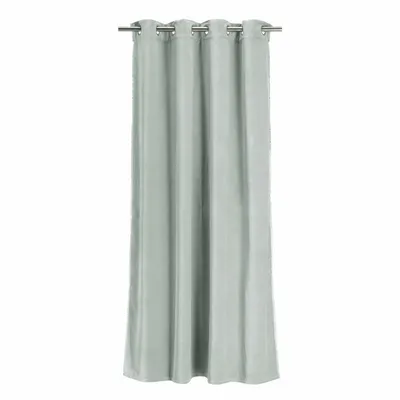 Curtains and window coverings - Plain Fara Curtain Titane 135 X 280 - MAISON VIVARAISE - SDE VIVARAISE WINKLER