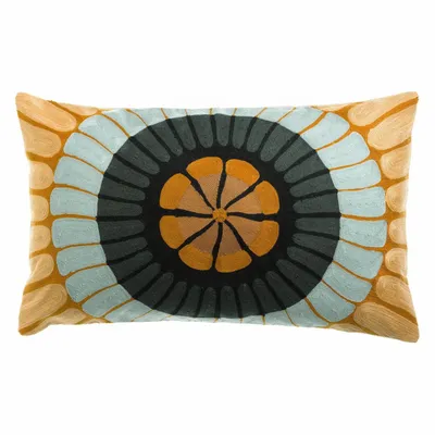 Coussins - Coussin brodé Zeno Multico 40 x 65 - MAISON VIVARAISE - SDE VIVARAISE WINKLER