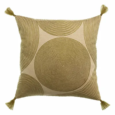 Coussins - Coussin brodé Tito Naturel 45 x 45 - MAISON VIVARAISE - SDE VIVARAISE WINKLER