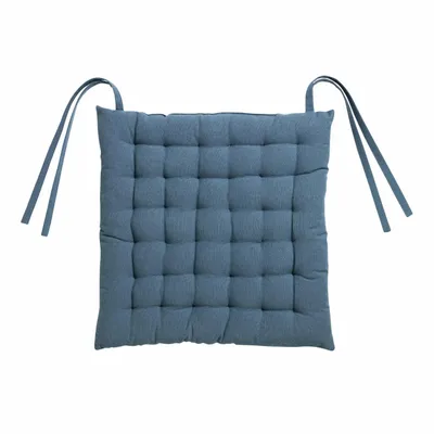 Chaises - Galette de chaise 36 points Zea recyclée Alizée 38 x 38 x 3 cm - MAISON VIVARAISE - SDE VIVARAISE WINKLER