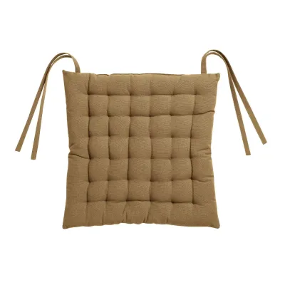 Chairs - Recycled chair seat pad Zea Tabac 38 X 38 X 3 - MAISON VIVARAISE - SDE VIVARAISE WINKLER