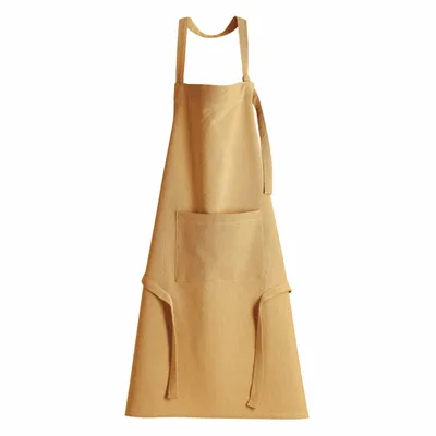 Aprons - Recycled kitchen apron Ada Cannelle 72 X 85 - MAISON VIVARAISE - SDE VIVARAISE WINKLER