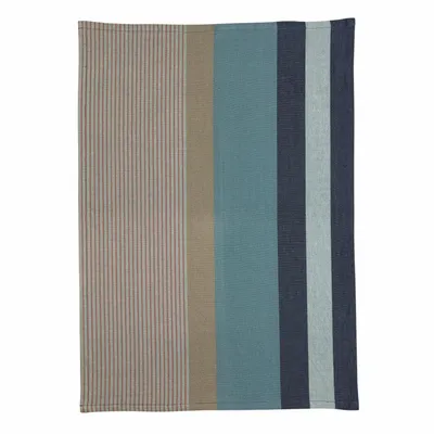 Dish towels - Recycled tea towel Yuna Sable 50 X 70 - MAISON VIVARAISE - SDE VIVARAISE WINKLER