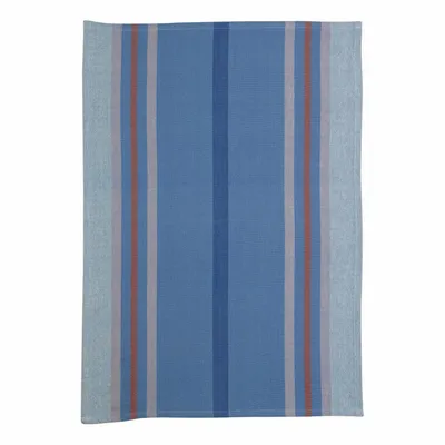 Dish towels - Recycled Tea Towel Yuna Majorelle 50 X 70 - MAISON VIVARAISE - SDE VIVARAISE WINKLER