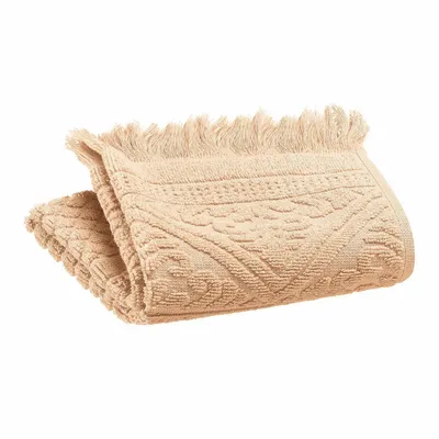Bath towels - Guest towel Zoé Poudre 30 X 50 - MAISON VIVARAISE - SDE VIVARAISE WINKLER
