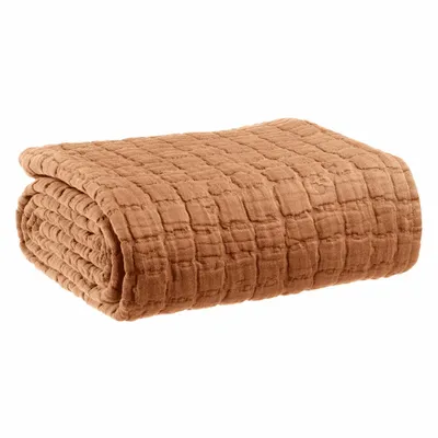 Plaids - Plaid Swami Moka 130 x 200 - MAISON VIVARAISE - SDE VIVARAISE WINKLER