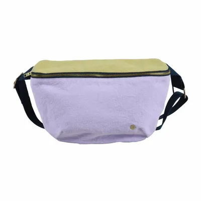 Bags and totes - Bum Bag Tricolo Lilas 19 X 28 - LA CERISE SUR LE GATEAU