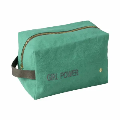 Pochettes - Trousse cube Girl Power Détox 14 x 22 x 11 - LA CERISE SUR LE GATEAU