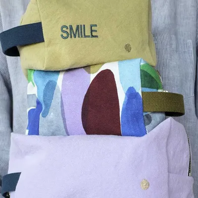 Clutches - Cube Pouch Joy Multicolore 10 X 16 X 10 - LA CERISE SUR LE GATEAU