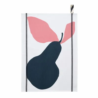 Dish towels - Poire Kitchen towel Marine 50 X 70 - LA CERISE SUR LE GATEAU