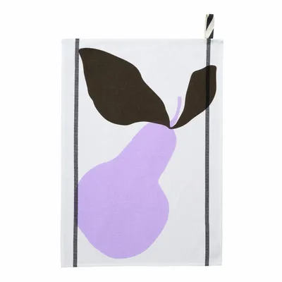 Dish towels - Kitchen towel Poire Lilas 50 X 70 - LA CERISE SUR LE GATEAU
