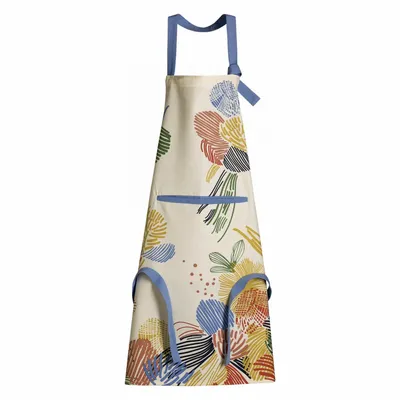 Aprons - Abelia kitchen apron Multico 72 X 85 - MAISON VIVARAISE - SDE VIVARAISE WINKLER