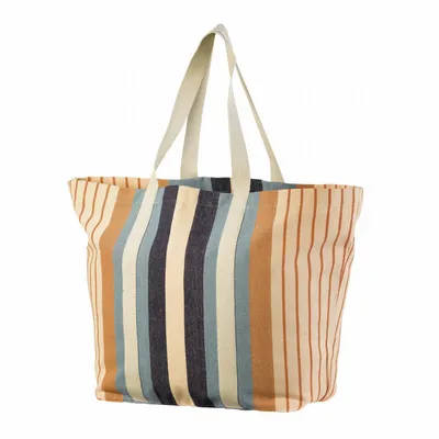 Sacs et cabas - Maxi bag Yuna recyclé Azur 38 x 60 x 16 - MAISON VIVARAISE - SDE VIVARAISE WINKLER