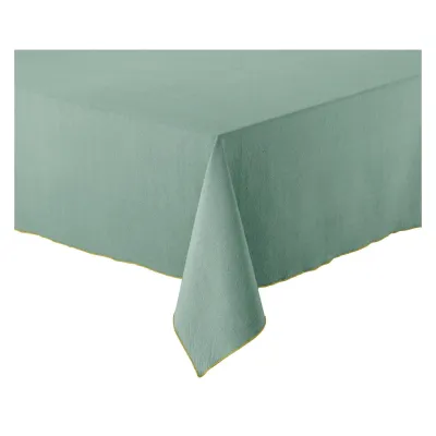 Nappes - Nappe recyclée Grace Aqua 180 x 350 - MAISON VIVARAISE - SDE VIVARAISE WINKLER