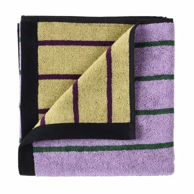 Bath towels - Charly Hand Towel Lilas 50 X 100 - LA CERISE SUR LE GATEAU