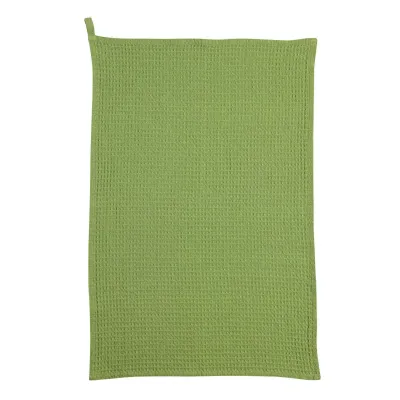 Dish towels - Plain honeycomb tea towel Mumba Prairie 50 X 70 - MAISON VIVARAISE - SDE VIVARAISE WINKLER