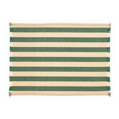 Nappes - Set de table Yanis recyclé Fougère 35 x 45 - MAISON VIVARAISE - SDE VIVARAISE WINKLER