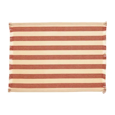 Nappes - Set de table Yanis recyclé Tomette 35 x 45 - MAISON VIVARAISE - SDE VIVARAISE WINKLER