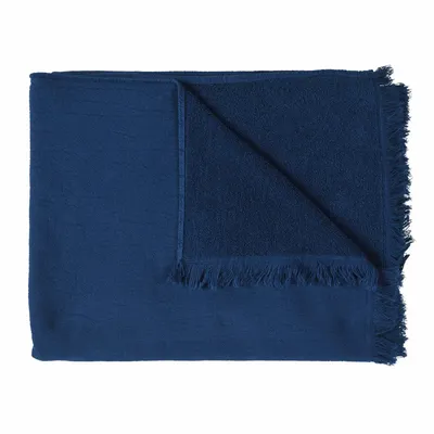 Serviettes de bain - Maxi drap de bain Luna Midnight 100 x 160 - LA CERISE SUR LE GATEAU