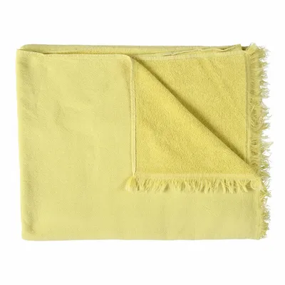 Bath towels - Bath Sheet Luna Butter 100 X 160 - LA CERISE SUR LE GATEAU