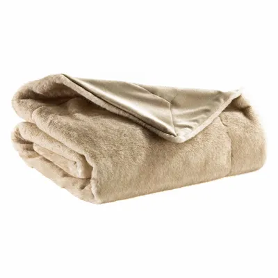 Throw blankets - Liwen Throw Blanket Naturel 140 X 180 - MAISON VIVARAISE - SDE VIVARAISE WINKLER