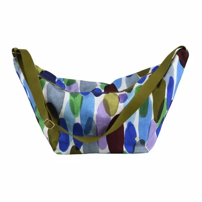 Sacs et cabas - Sac demi-lune Joy Multicolore 53 x 28 x 12 - LA CERISE SUR LE GATEAU