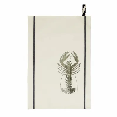 Dish towels - Tea towel Homard Or 50 X 70 - LA CERISE SUR LE GATEAU