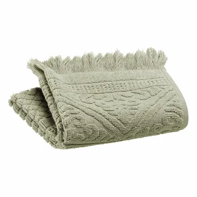Autres linges de bain - Serviette Invité Zoe Tilleul 30 x 50 - MAISON VIVARAISE - SDE VIVARAISE WINKLER