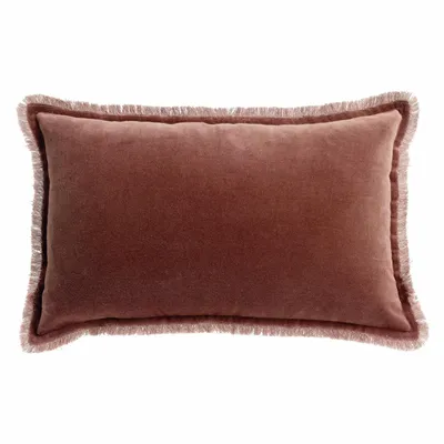 Cushions - Plain cushion Fara Café 30 X 50 - MAISON VIVARAISE - SDE VIVARAISE WINKLER