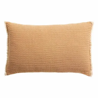 Cushions - Emilio Cushion Caramel 30 X 50 - MAISON VIVARAISE - SDE VIVARAISE WINKLER