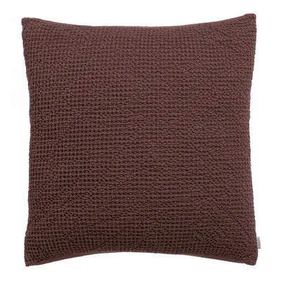 Coussins - Coussin recyclé Maia Ébène 45 x 45 - MAISON VIVARAISE - SDE VIVARAISE WINKLER