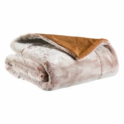 Throw blankets - Kinta Throw Rouille 130 X 160 - MAISON VIVARAISE - SDE VIVARAISE WINKLER